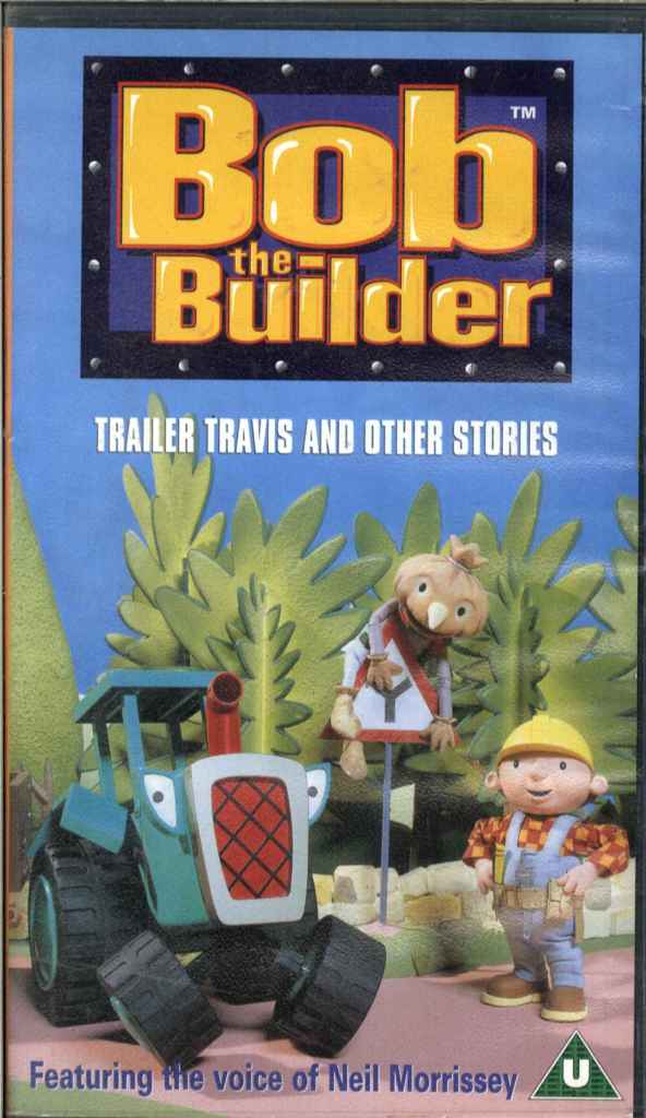 Bob The Builder Trailer Travis Other Stories Neil Morrissey VHS