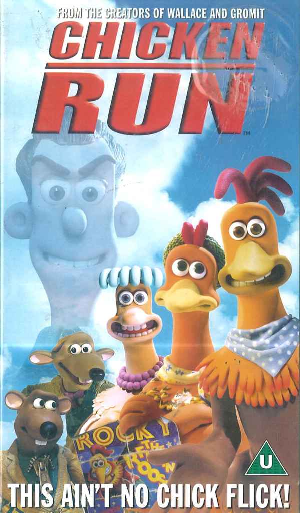 Chicken Run, Vhs Video Tape, Julia Sawalha, Mel Gibson, Miranda 